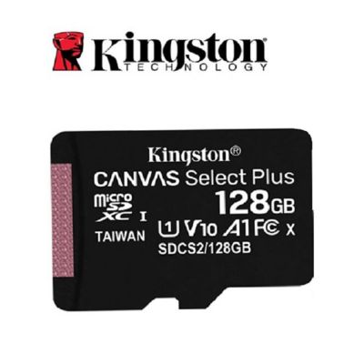 Memoria Kingston 128Gb Micro Sd Clase10 100Mb/S