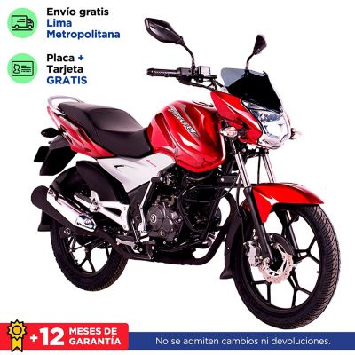 Moto Discover 125 St Rojo