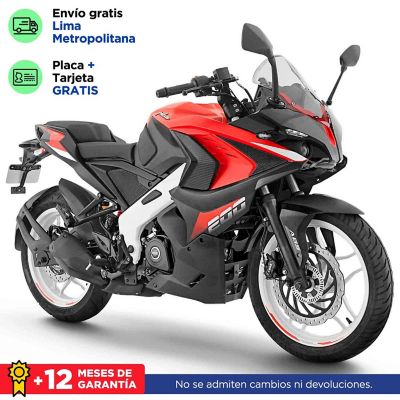 Moto Pulsar Rs 200 Rojo