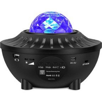 Proyector Galaxia Bluetooth Luces Led noche