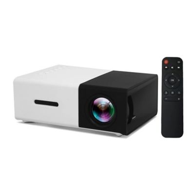 Proyector Portatil Multimedia LED 1080P-Negro