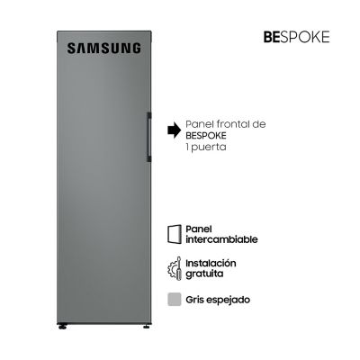 Panel Frontal para refrigeradora Bespoke de 1 puerta (1DR) Gris