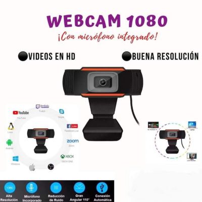 Cámara web 1080p para PC con Micrófono  - X13
