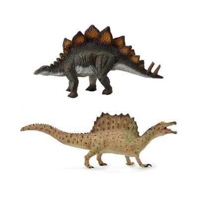 Set de Dinosaurios Collecta Spinosaurio y Estegosaurio