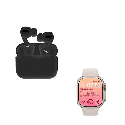 Smartwatch GS8 Ultra Blanco e I13 Pro Negro