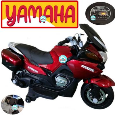 Moto Doble Asiento Niños Yamaha Rojo