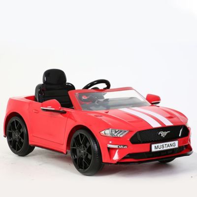 Carro a Batería para Niños Ford Mustang GT Rojo 6V Infanti