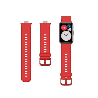 Correa Silicona para Huawei Watch Fit Rojo