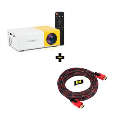 Mini Proyector Led + Cable Hdmi