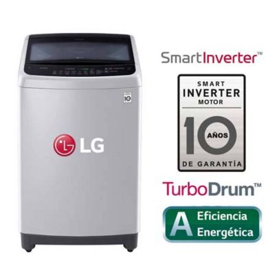 Lavadora 13 Kg LG Carga superior Smart Inverter