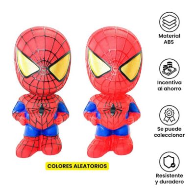 Alcancia de Spiderman para Niños - Aleatorio