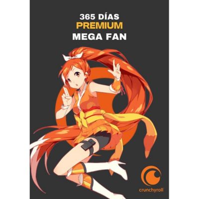 Crunchyroll Premium Mega Fan 12 Meses Global
