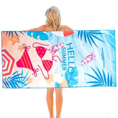 Toalla de Playa Hello Summer Bikini 532T