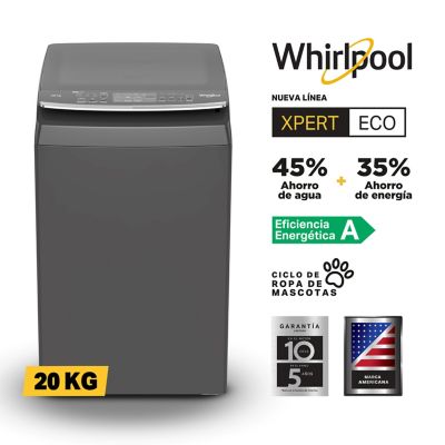 Lavadora Digital con Smart Action 20Kg Xpert Eco Whirlpool