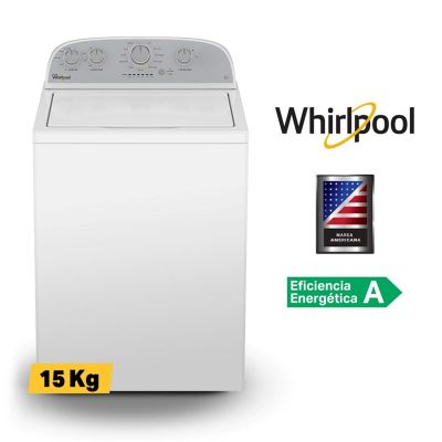 Lavadora Americana con Agitador 15Kg Xpert System Whirlpool