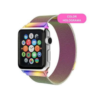 Correa Magnética Holograma 38-40-41mm Apple Watch