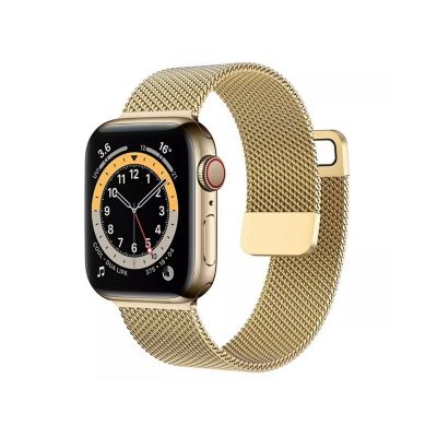 Correa Magnética Dorada 42-44-45-49mm  Apple Watch