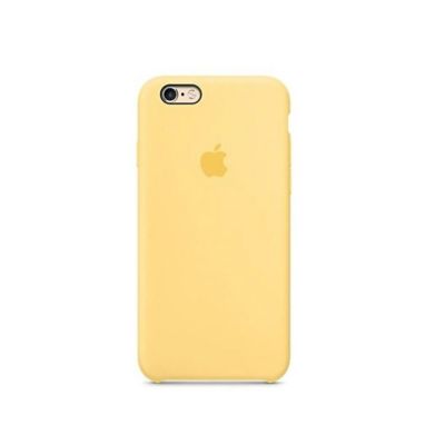 Silicone Case Para iPhone 7/8 Plus Amarillo