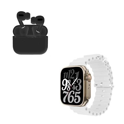 Smartwatch T900 Ultra Blanco E I13 Pro Negro