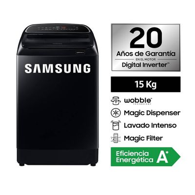Lavadora Samsung Digital Inverter 15Kg WA15T5260BV