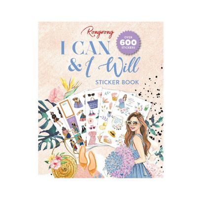 Libro de stickers I can and I will - Rong Rong