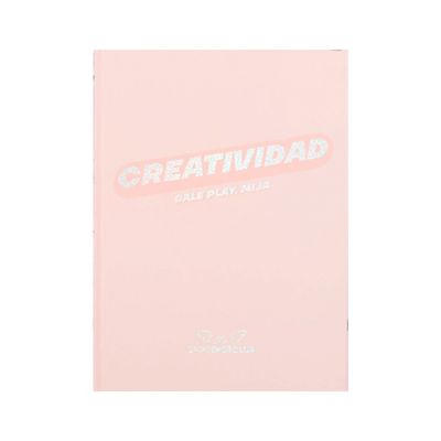 Diario de creatividad blush - Paprika