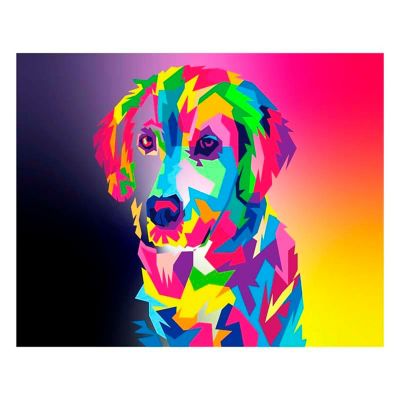 Diamond Paintings Maka: Colorfull Doggy