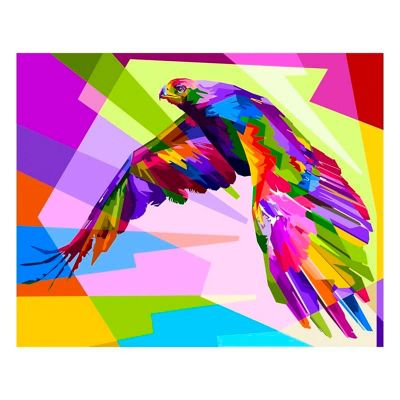 Diamond Paintings Maka: Colorfull Hawk