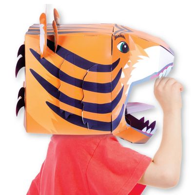 Máscara 3D Modelo Tigre