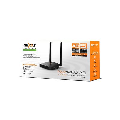 Nexxt Router Inalambrino de doble banda Nyx1200 Ac-1200