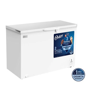 Congeladora Horizontal Oster OS-PCFME11001WE 299Lt Blanco