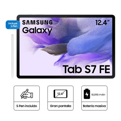 Galaxy Tab S7 Fe 128gb Plateado