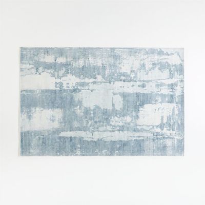 Alfombra Blue Abstract Tottori 183 x 274 cm