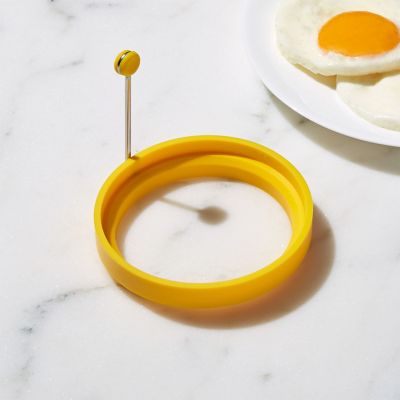 Anillo para Panqueque/Huevo de Silicona Amarillo
