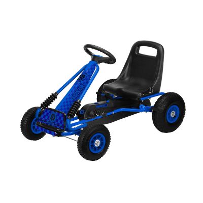 Carrito a Pedales para Niños Go Kart Azul