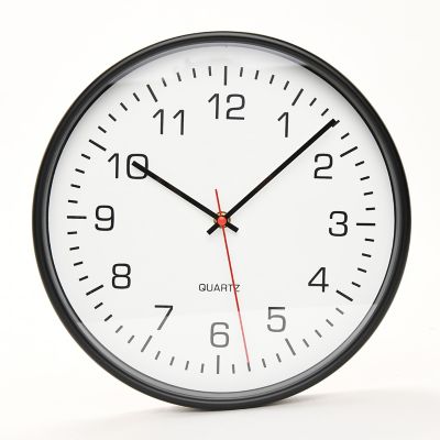 Reloj de Pared Negro 30 cm