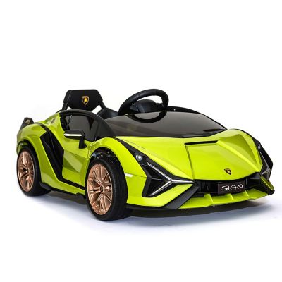 Auto a Batería para Niños 12V RC Sian Verde Lamborghini