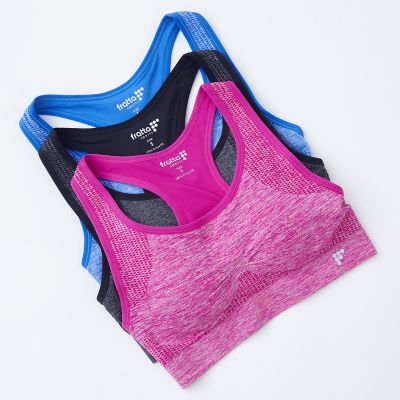 Pack x3 Top Deportivo Fratta Mujer