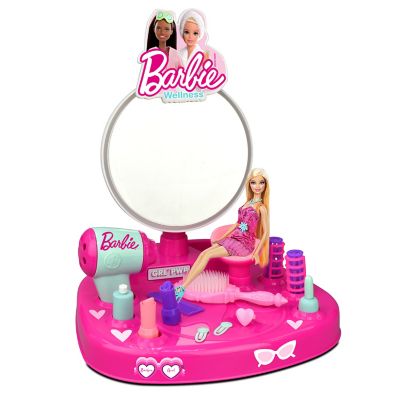 Barbie Set de Tocador Deluxe Luces y Sonidos 12 Accesorios
