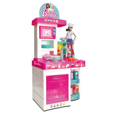 Barbie Cocina Deluxe con Luces y Sonido 40 Accesorios